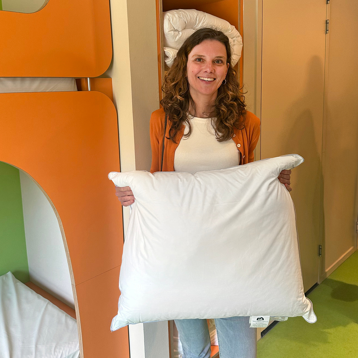 Nieuw beddengoed voor Hotel Heppie Veluwe